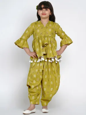 Green Kurta Set